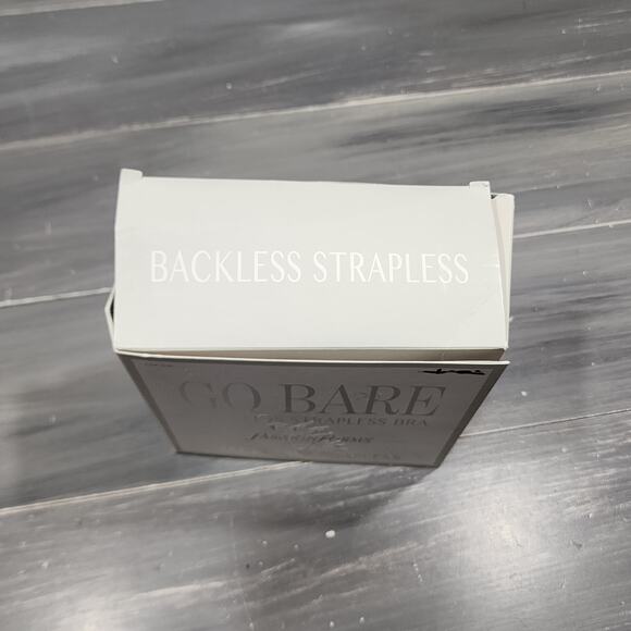 Fashion Forms Bra Go Bare Backless Strapless Adhesive Straps Nude D Cups - Picture 9 of 10